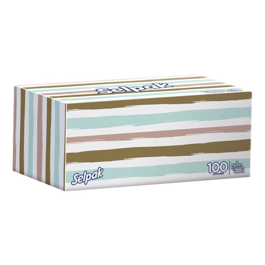 Selpak Maksi Kutu Mendil 100'lü - 1
