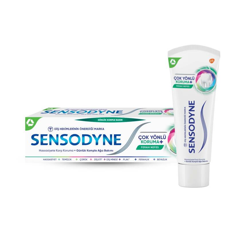 Sensodyne Çok Yönlü Koruma Ferah Nefes Diş Macunu 75Ml - 1