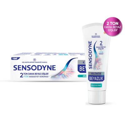 Sensodyne Klinik Beyazlık Güçlü Diş Minesi Diş Macunu 75ml - Sensodyne