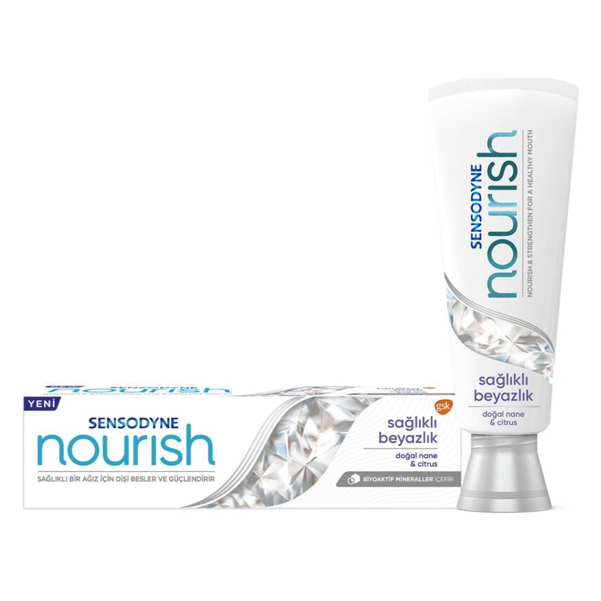Sensodyne Nourish Sağlıklı Beyazlık Diş Macunu 75 Ml - 1