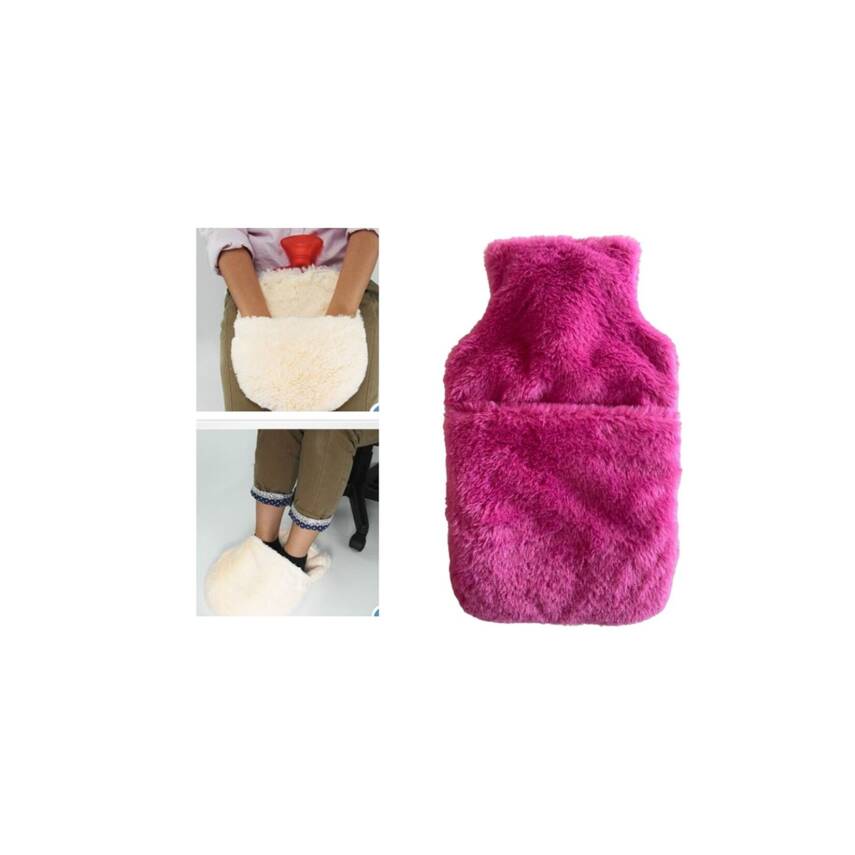 Sia El/Ayak Peluş Sıcak Su Torbası 1500 Ml - 1