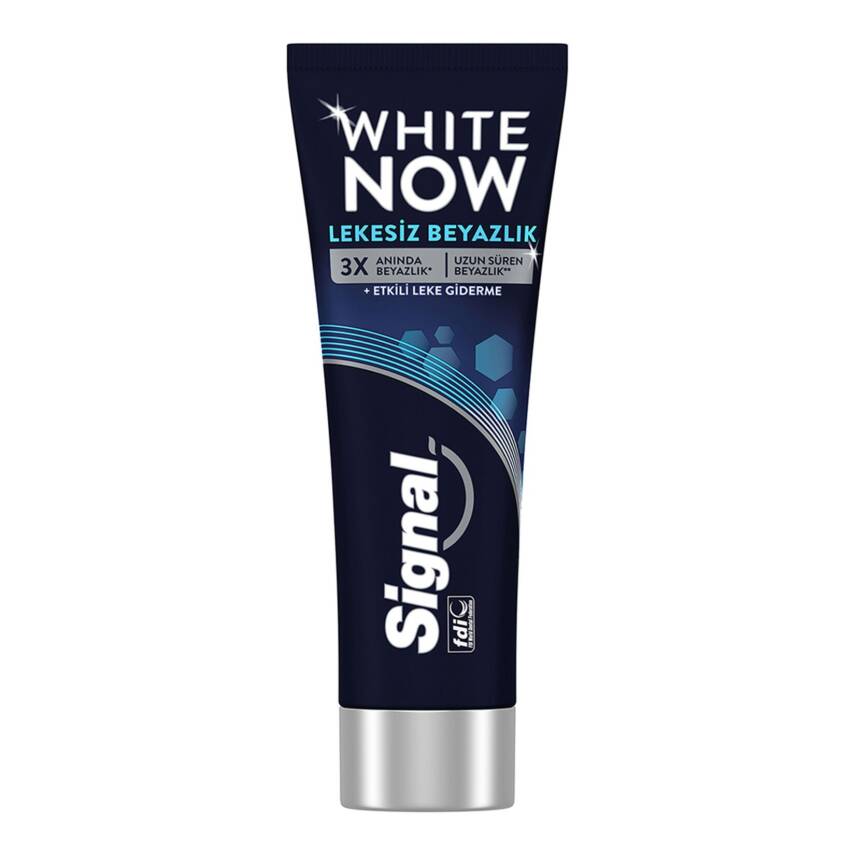 Signal White Now Diş Macunu Lekesiz Beyazlık 75 Ml - 1