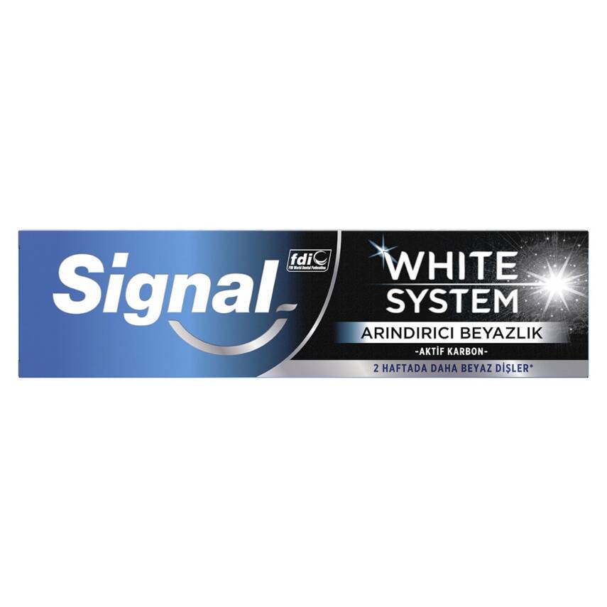 Sıgnal Whıte System Arındırıcı Beyazlık Diş Macunu 75Ml - 1
