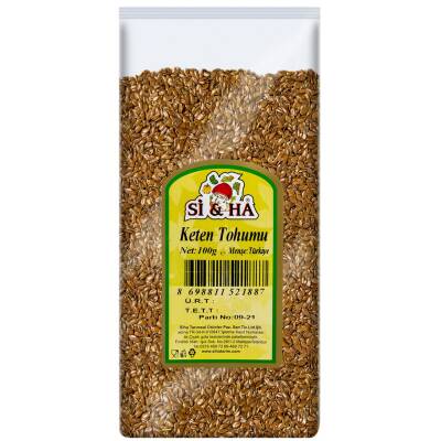 Si&Ha Keten Tohumu 100 G - Si&Ha