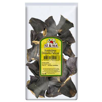 Si&Ha Kurutulmuş Dolmalık Patlıcan 25'li Paket Adet - Si&Ha