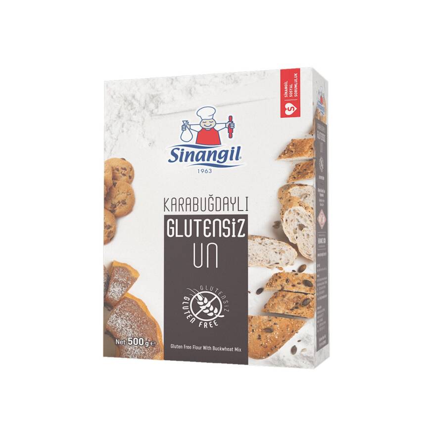 Sinangil Karabuğdaylı Glutensiz Un 500 G - 1
