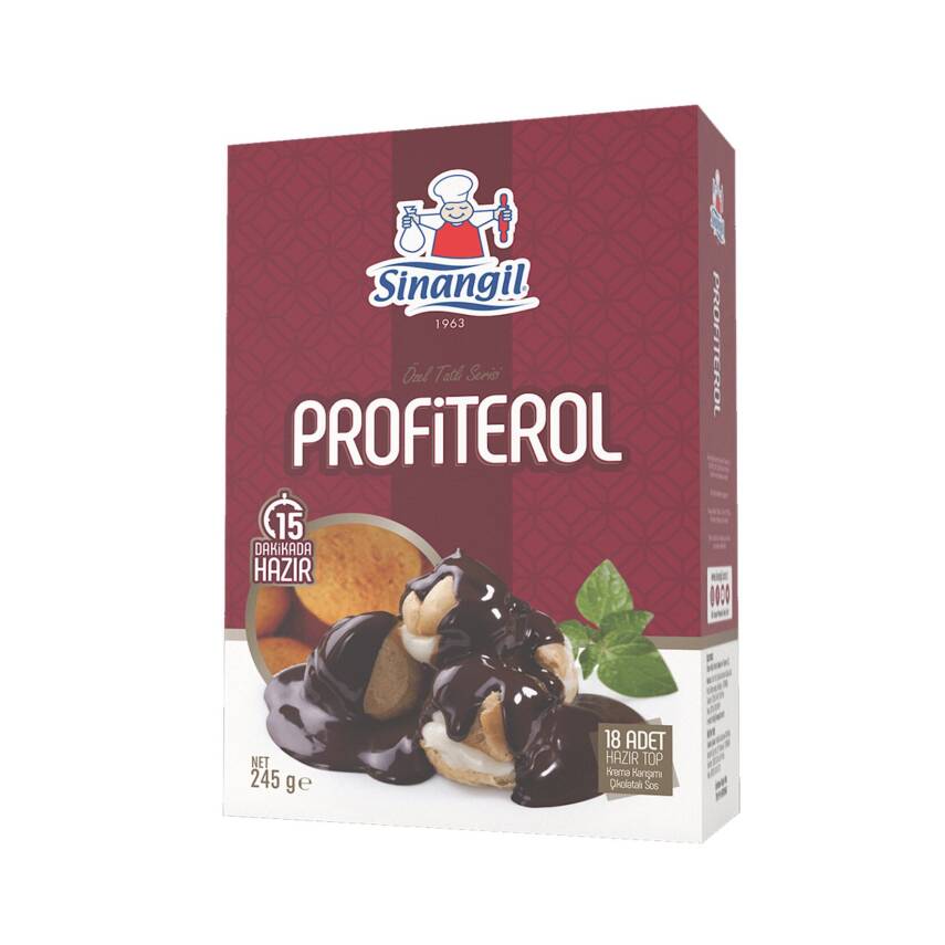 Sinangil Profiterol 18 Adet 245 G - 1