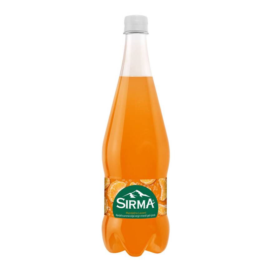 Sırma Mandalina Aromalı C Vitaminli Maden Suyu 1 L - 1