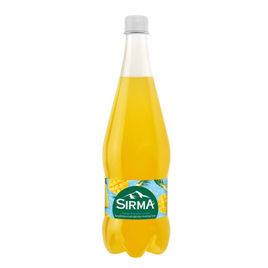 Sırma Mango & Ananas Aromalı C Vitaminli Maden Suyu 1 L - 1