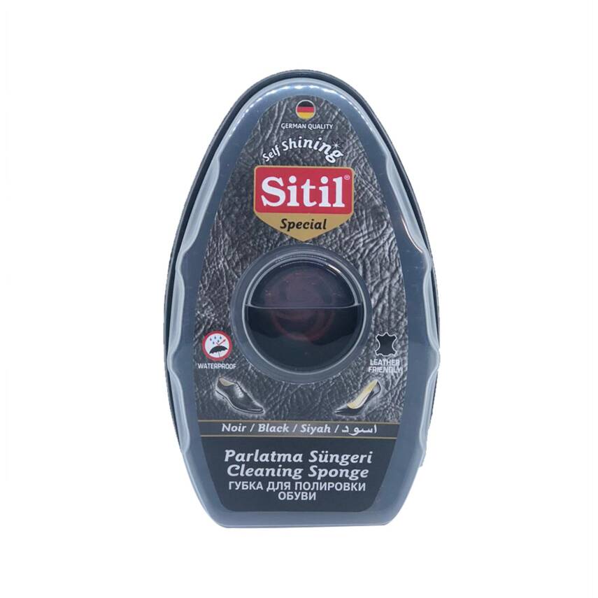 SİTİL DEPOLU PARLATMA SÜNGERİ 6 ML SİYAH - 1