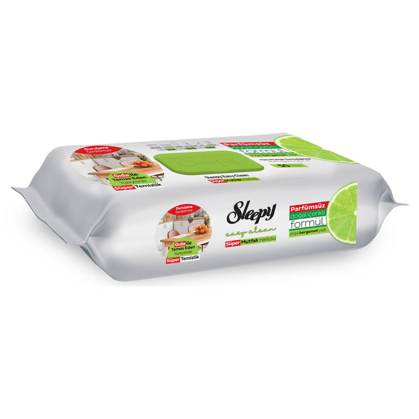 Sleepy Mutfak Havlusu Doğal Bergamot Yağlı 50'li - 1