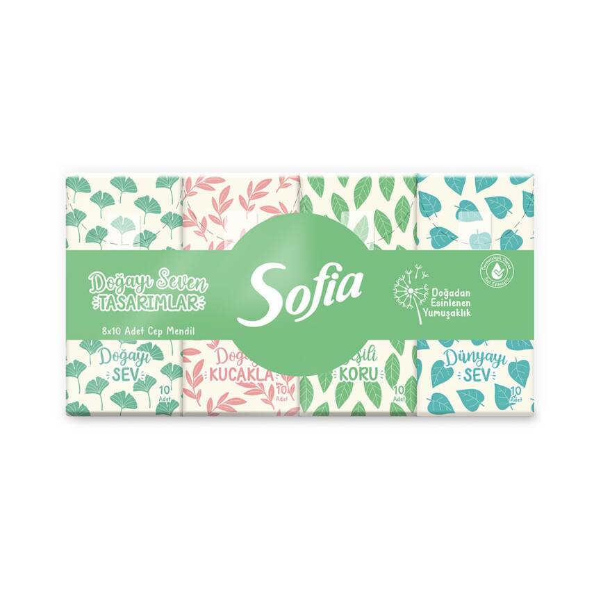 Sofia Cep Mendil 8'li - 1