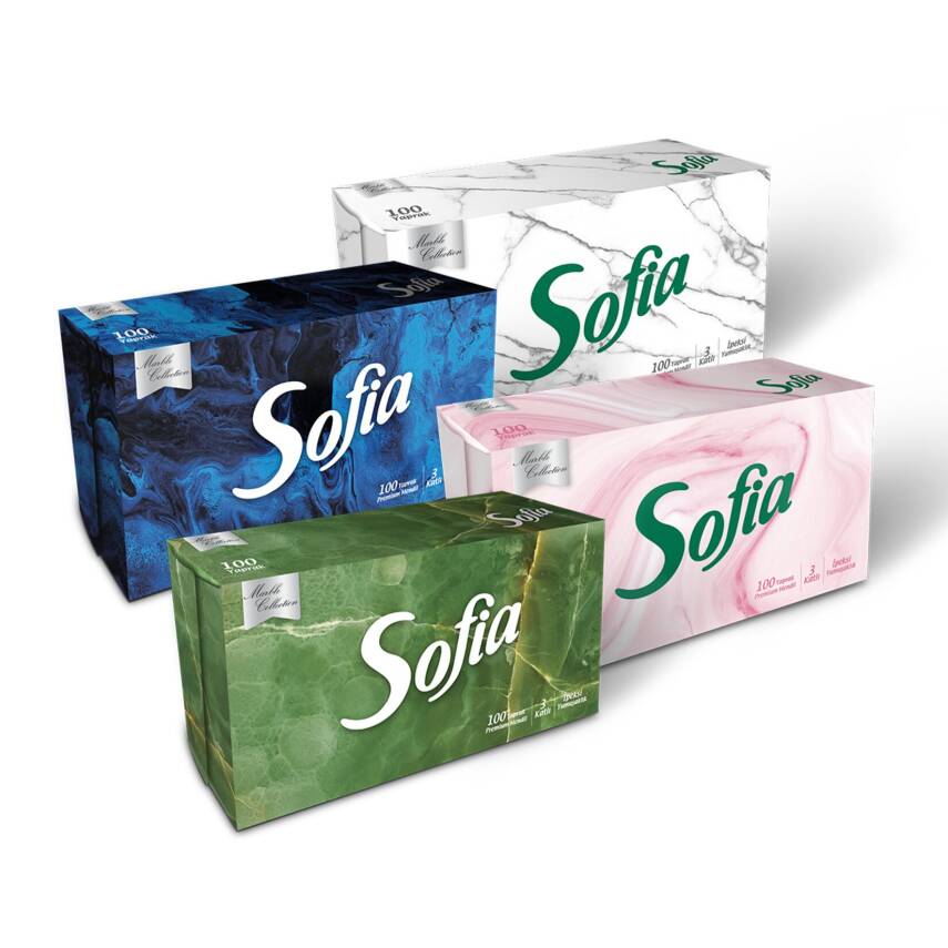 Sofia Kutu Mendil 100'lü - 1
