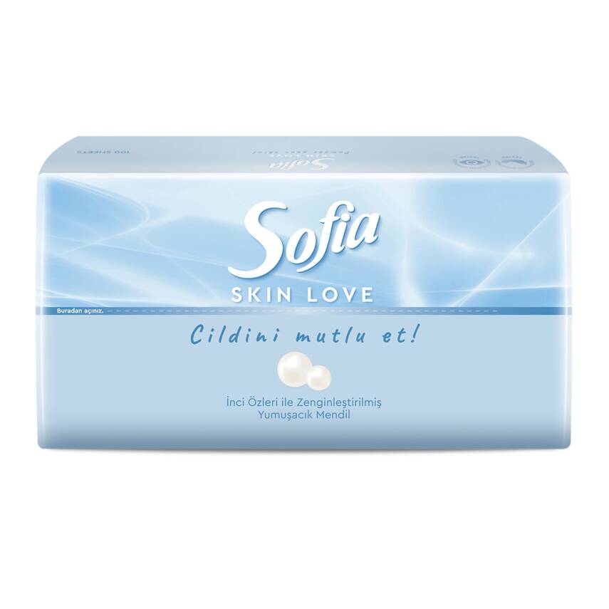 Sofia Skin Love Mendil 100'lü - 1