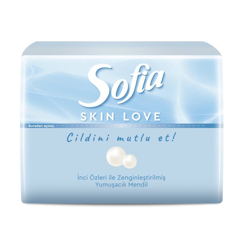 Sofia Skin Love Mini Mendil 75'li - 1