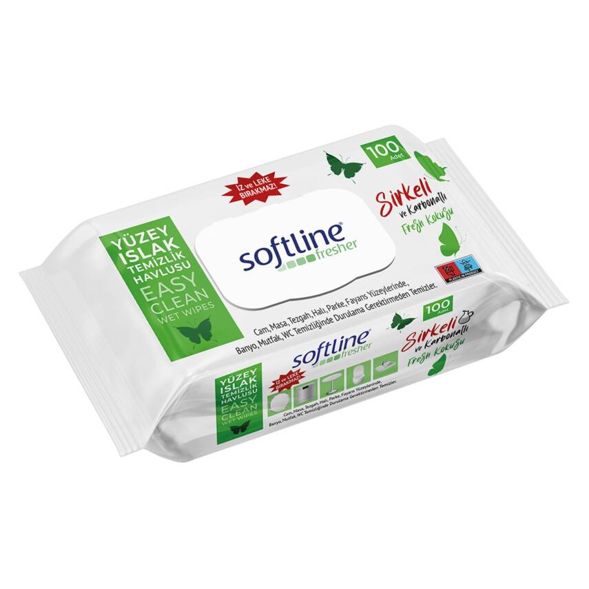 Softline Yüzey Temizlik Havlusu Fresh 100'lü - 1