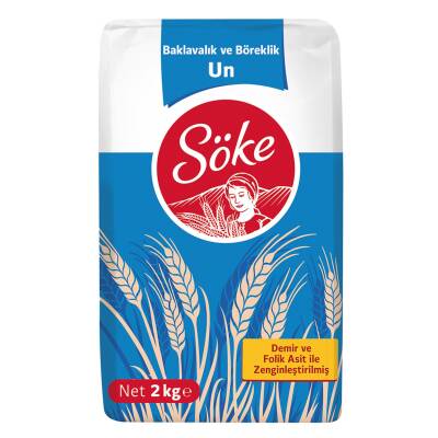 Söke Baklavalık Ve Böreklik Un 2Kg - Söke