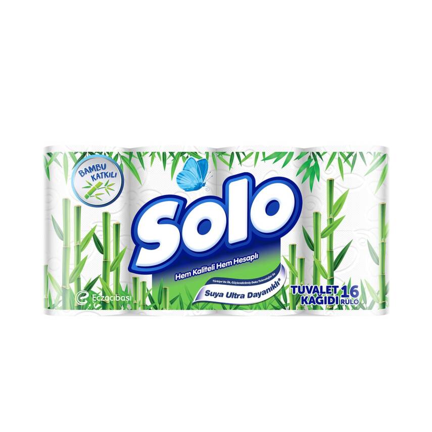 Solo Bambu Katkılı Tuvalet Kağıdı 16'lı - 1