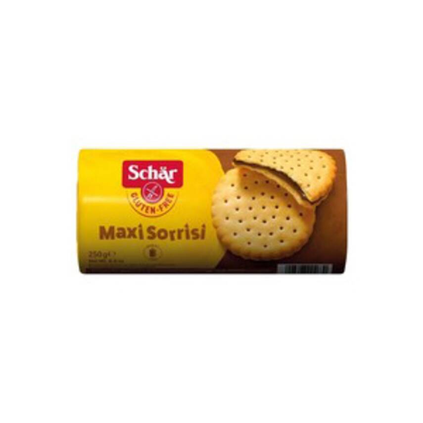 Sorrisi Glutensiz Çikolatalı Kremalı Bisküvi 250 G - 1