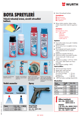Sprey Vernik Saydam Mat 400ML - 2