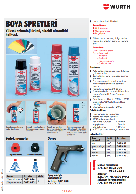 Sprey Vernik Saydam Parlak 400ML - 2