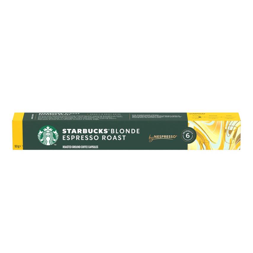 Starbucks By Nespresso Blonde Espresso Kapsül Kahve 10'lu 53 G - 1