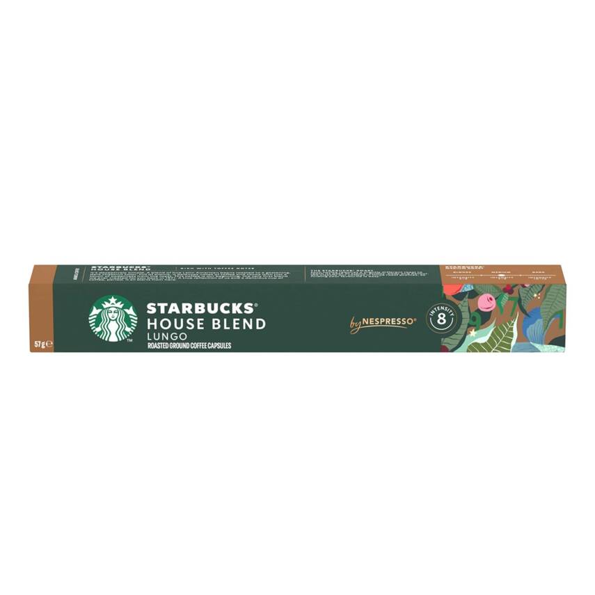 Starbucks By Nespresso House Blend Kapsül Kahve 10'lu 57 G - 1