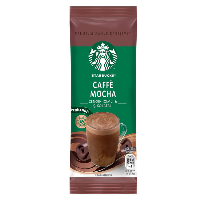 Starbucks Caffe Mocha Premium Kahve Karışımı 22 G - 1