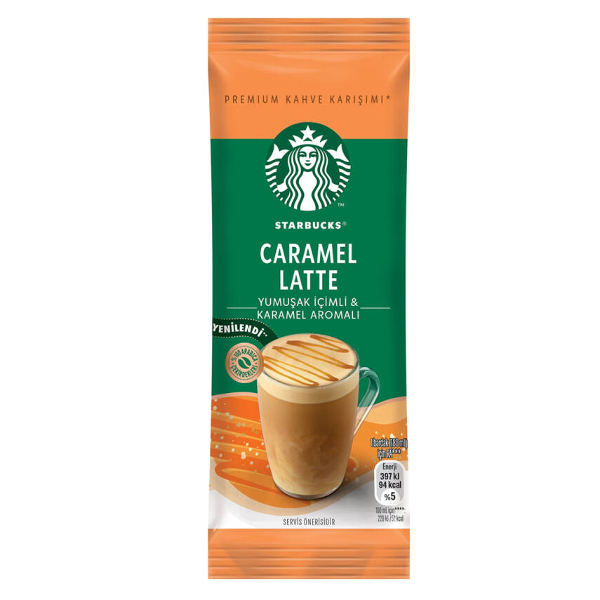 Starbucks Caramel Latte Premium Kahve Karışımı 23 G - 1