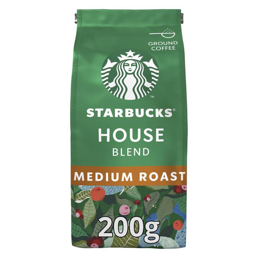 Starbucks House Blend Öğütülmüş Kahve 200 G - 1