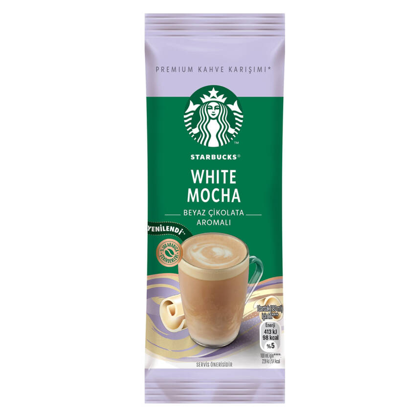Starbucks White Mocha Kahve Karışımı 24 G - 1