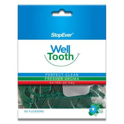 Stopever Well Tooht Kürdanlı Diş İpi 50'li - Stopever
