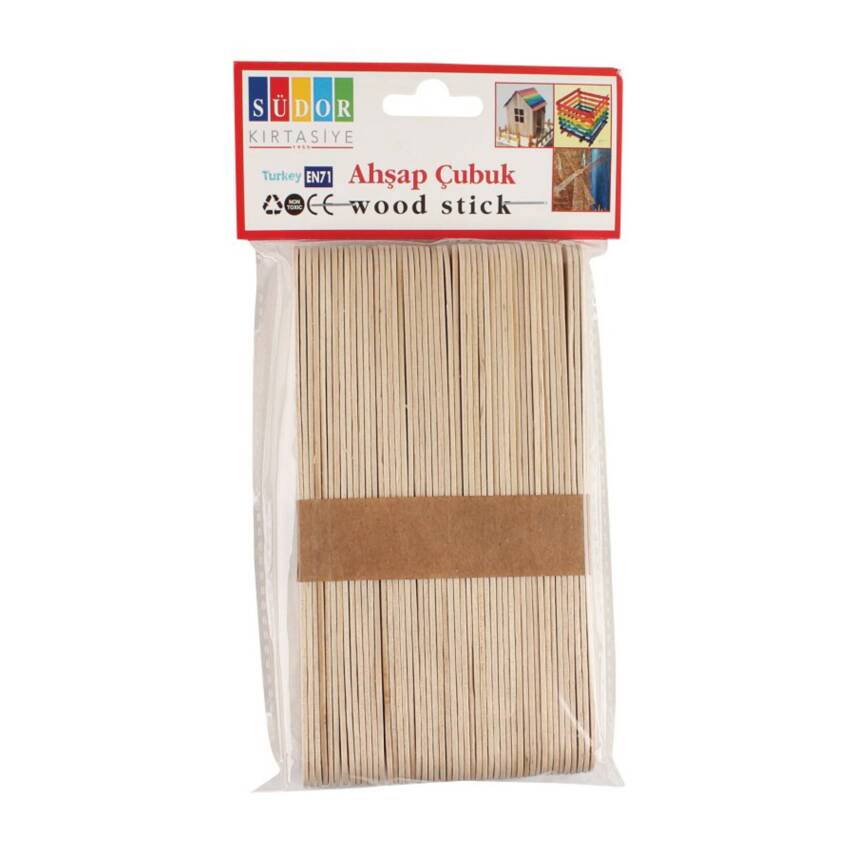 Südor Büyük Dil Çubuğu Naturel 50'li - 1