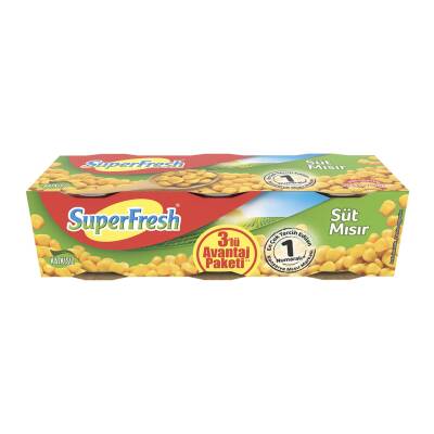 Superfresh Mısır 3x200 G - Superfresh