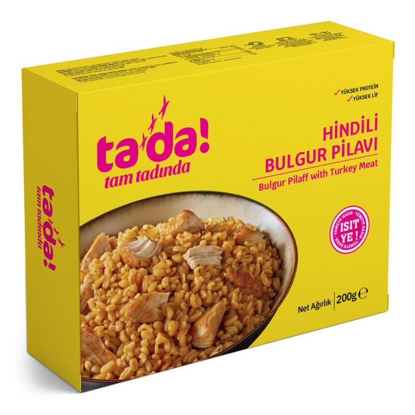 Tada Hindili Bulgur Pilavı 200G - 1