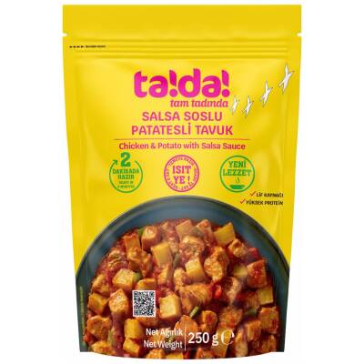 Tada! Salsa Soslu Patatesli Tavuk 250 G - Tada