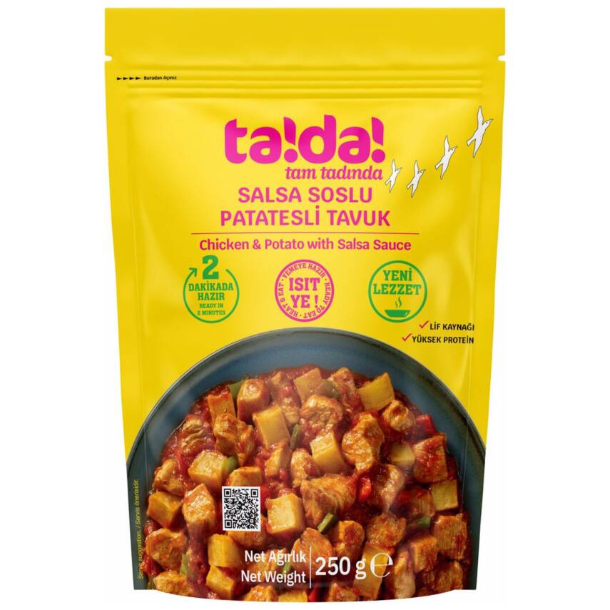 Tada! Salsa Soslu Patatesli Tavuk 250 G - 1
