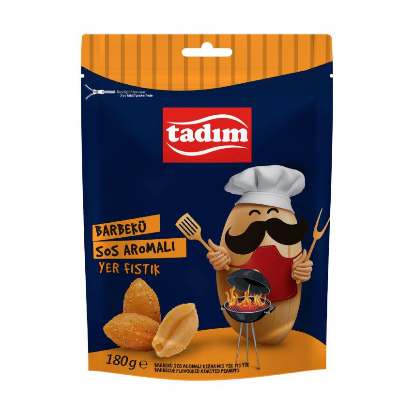Tadım Barbekü Sos Aromalı Yer Fıstığı 180 G - 1