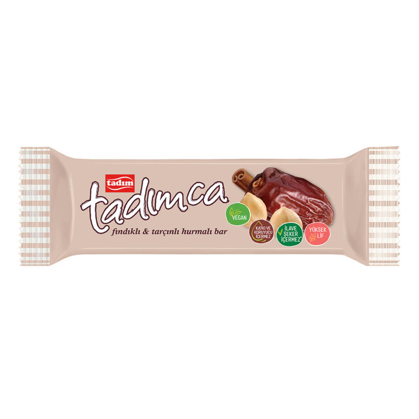 Tadım Fındıklı & Tarçınlı Hurmalı Bar 40 G - 1