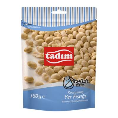 Tadım Fırınlanmış Tuzsuz Yer Fıstığı 180 G - Tadım