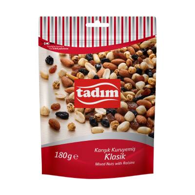 Tadım Kavrulmuş Kuruyemiş Klasik 180 G - Tadım