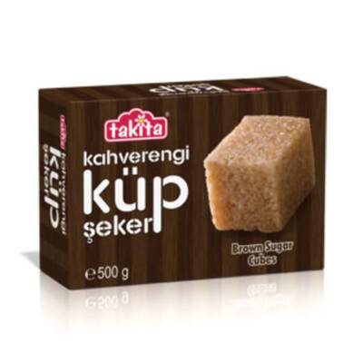 Takita Kahverengi Küp Şeker 500 G - Takita