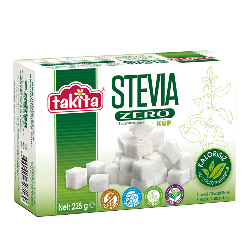 Takita Stevia Zero Küp Tatlandırıcı 225 G - 1