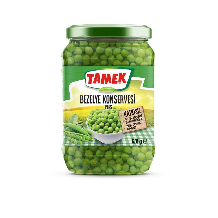 Tamek Bezelye 670 G ( Cam ) - 1