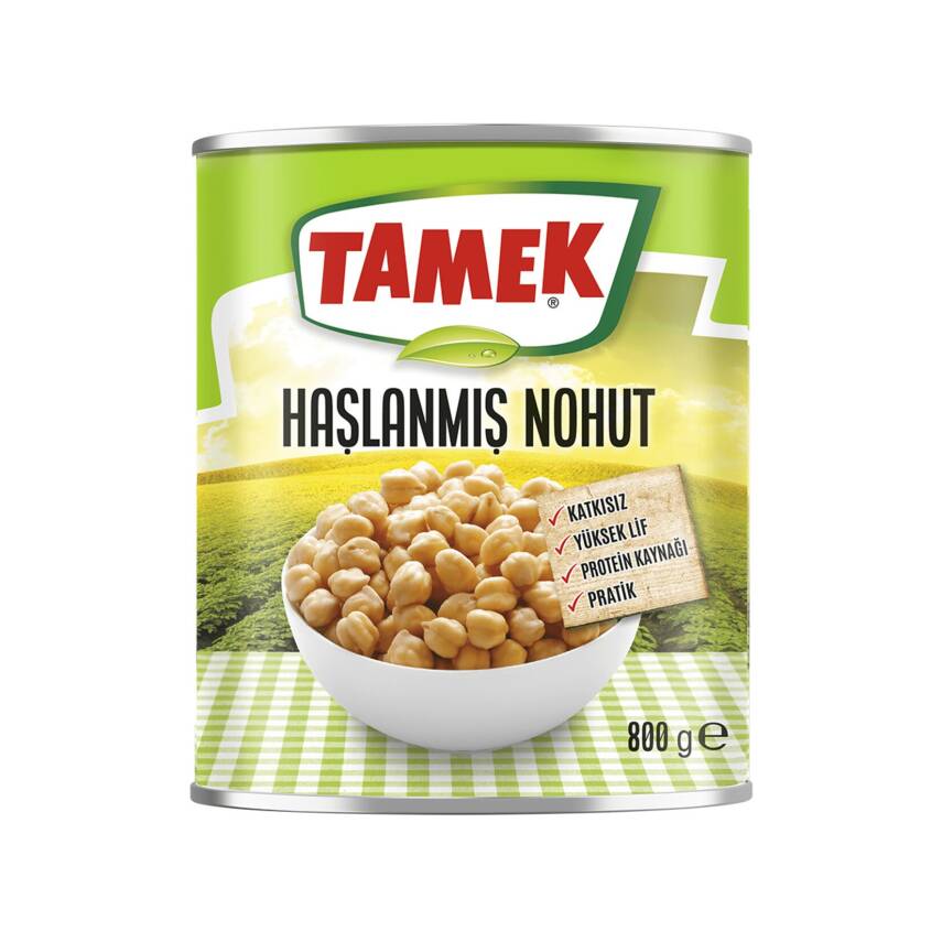 Tamek Haşlanmış Nohut 800 G - 1