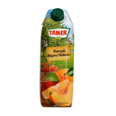 Tamek Karışık Meyve Nektarı 1 Lt - Tamek