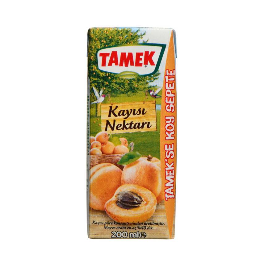 Tamek Kayısı Nektarı 200 Ml - 1