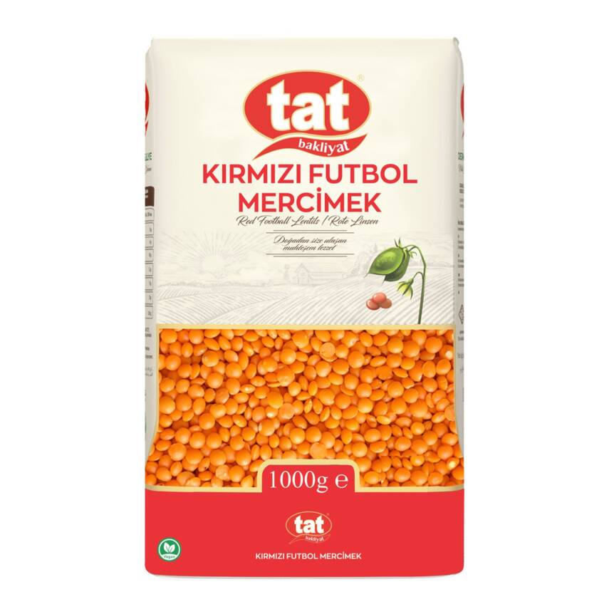 Tat Kırmızı Mercimek 1 Kg - 1