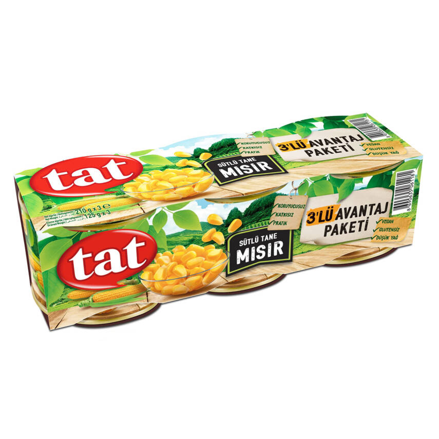 Tat Mısır 3 x 210 G - 1