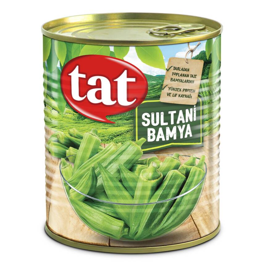 Tat Sultanı Bamya 800 G - 1